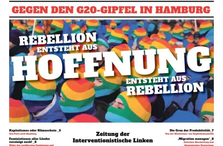 Cover der IL-Zeitung zum G20-Gipfel in Hamburg 2017
