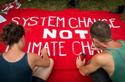 System Change not Climate Change Ende Gelände