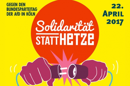 Protest gegen AfD-Parteitag in Köln, April 2017 Protest gegen AfD-Parteitag in Köln, April 2017